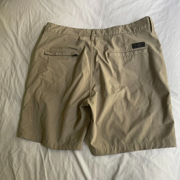 Men's Vissla Walk Shorts Tan/Khaki Size 31 - Picture 2 of 4